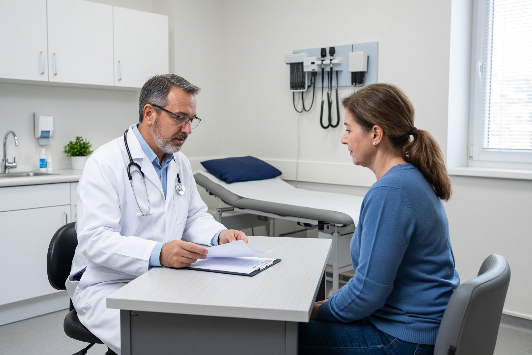 Physician consultation at Taahki Medicine Center